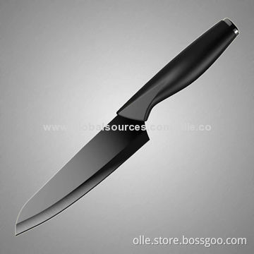 Ceramic Knife with Super Cool Stainless Steel End